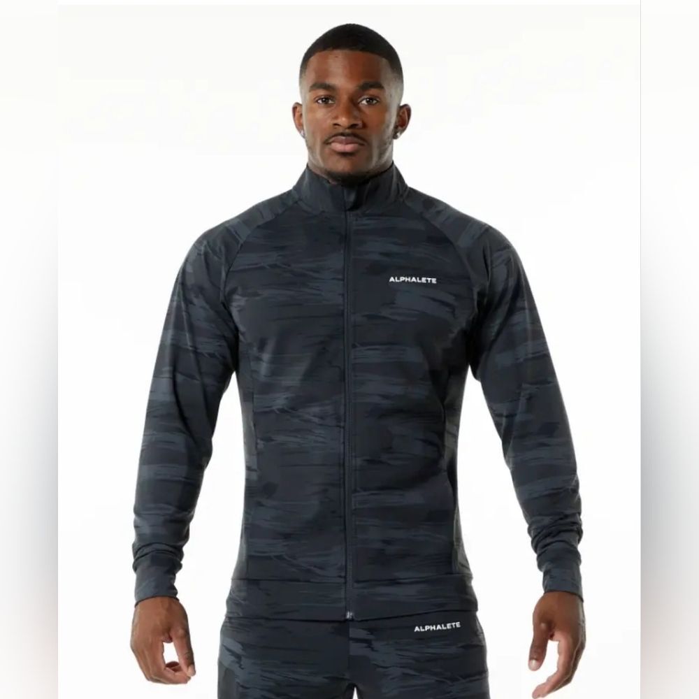 Nwt Alphalete men's premium trace jacket
